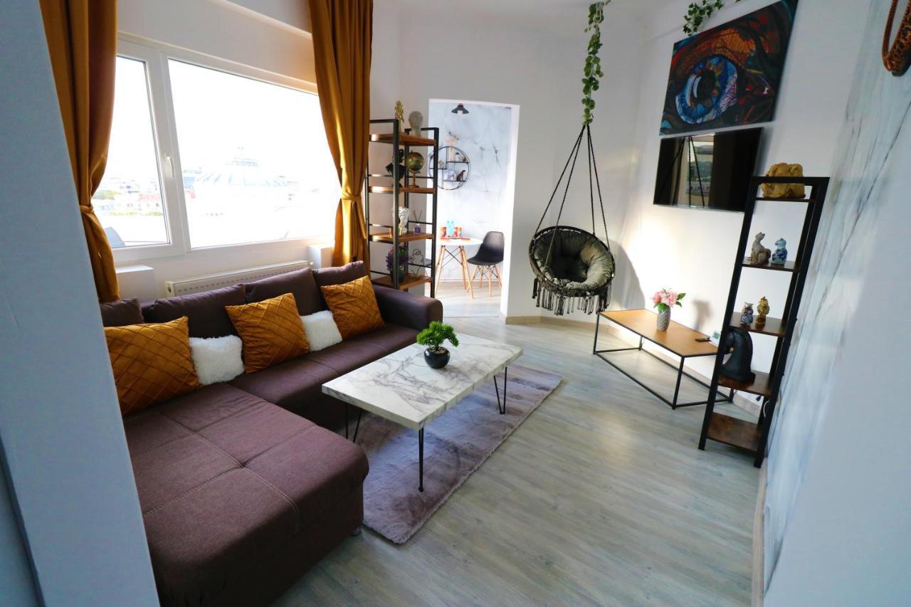 בוקרשט Athenee Palace Apartment - Panoramic View Terrace & Balcony - Free Minibar מראה חיצוני תמונה